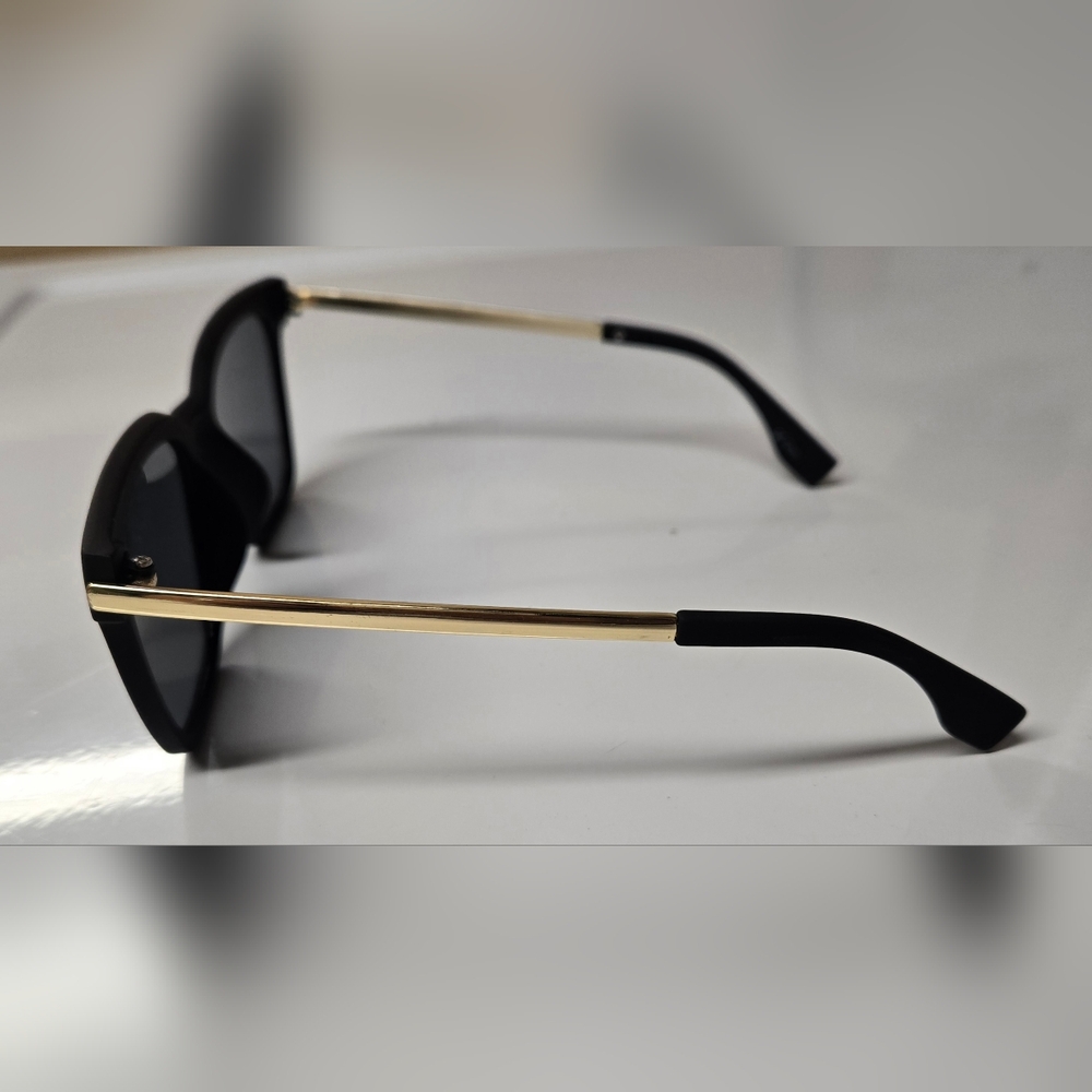 Diff Eyewear Hailey Black & Grey Sunglasses Bifocal Readers Lens Magnifier 1.25 - Picture 3 of 4